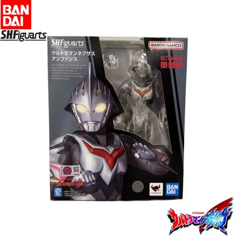 In Stock Bandai Original S H Figuarts Ultraman Ultraman Nexus Action Figure Model Doll Brand New Boxed Anime Characters Toys