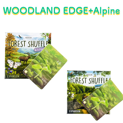 Classic Strategy Board Game:Forest Shuff Base Game、Expansion Board Game, Forest Art Style, Family Party Fun Adult Gift