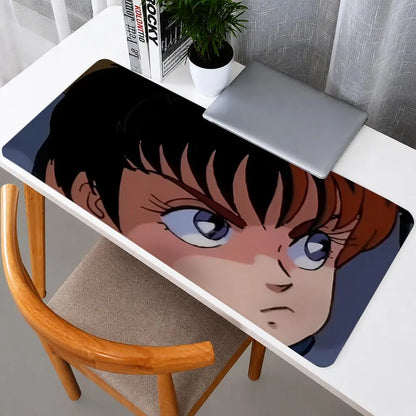 Patlabor Noa Izumi Mouse Pad Mouse Pad Anti-Slip Rubber Base Extended Desk Mat For Gamers Office Computer Accessories