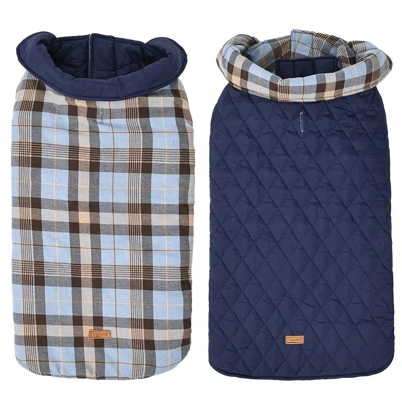 NONOR Winter Dog Jacket Waterproof Cozy Dog Clothes for Medium Large Dogs Warm Dog Coat French Bulldog Labrador Costume