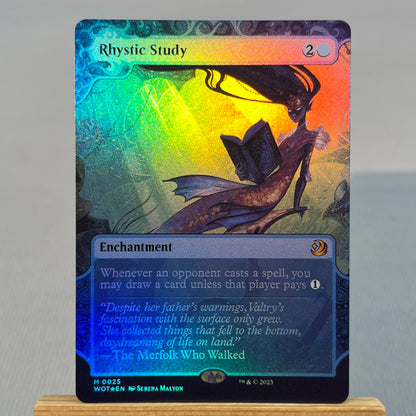 DMU 2XM MH2 BIG WOT LCI FOIL9/001 Tcg Proxy Cards Urza's Saga Rhystic Study Sheoldred, The Apocalypse