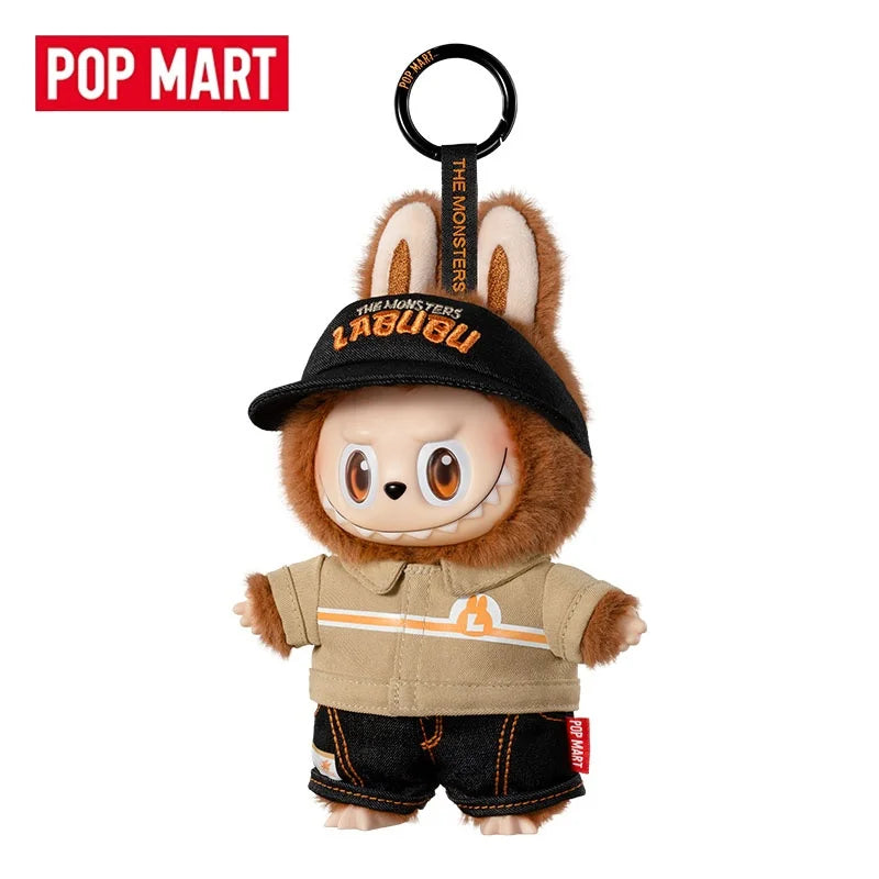 POPMART Original The Monster Labubu 38cm Mokoko Angel Crying Again Blind Box Doll Toys Original Labubu V1 V2 Toys Birthday Gifts
