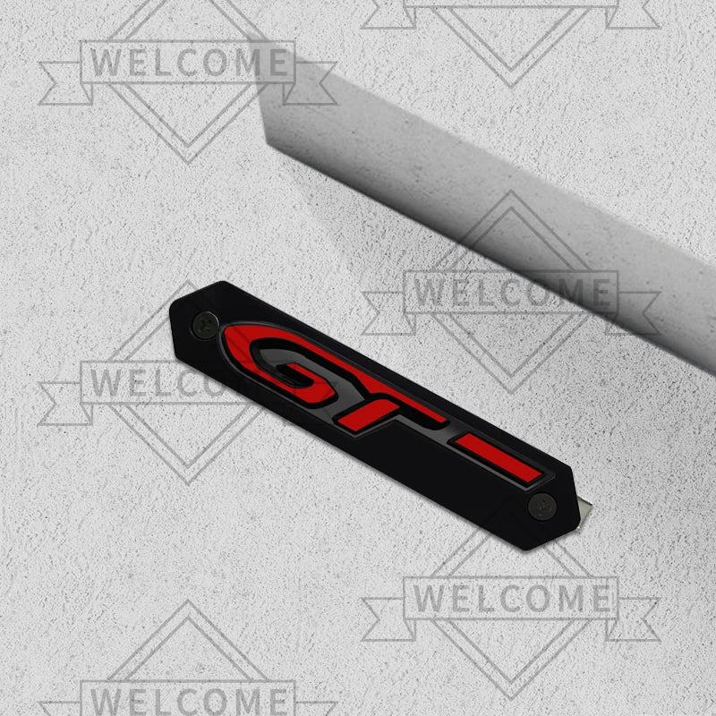 3D Car Stickers GT Front Grille Emblem Auto Body Badge Trunk Decal For Peugeot RCZ 206 308 3008 2008 5008 306 307 107 Accessorie
