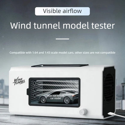 1:64 Scale Wind Tunnel Model Tester Adjustable airflow