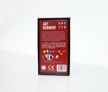 Art Robbery | Card Game | 2-5 Players | 20 Minutes Playing - Time Experience the Thrill of the Art World Heist