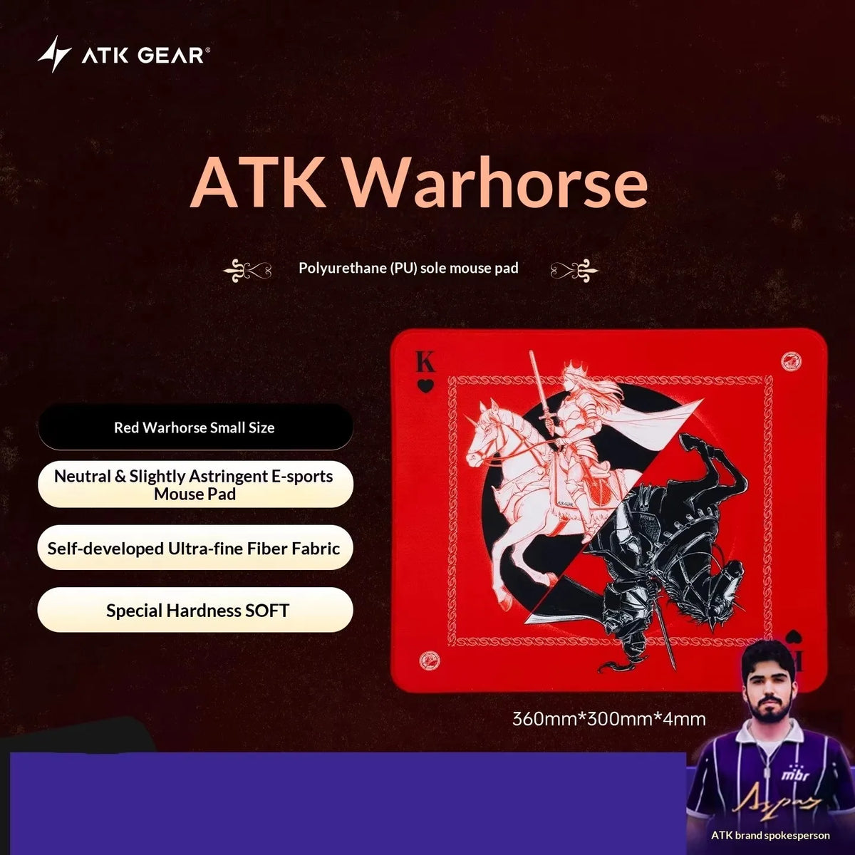 Hot ATK Kong Xsoft Esports Mouse Pad For 60%-80% Mechanical Keyboard Anti Slip Pad Desktop Gaming Gears PORON CSGO Pads For Game