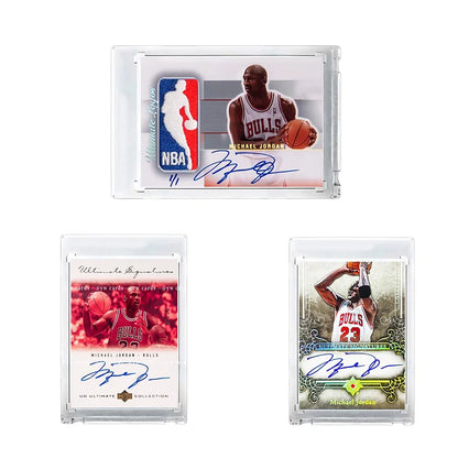 DIY Custom NBA Basketball Autograph Refractor Jersey Patch Cards Stephen Curry LeBron James Kevin Durant Fan Collectible Gift