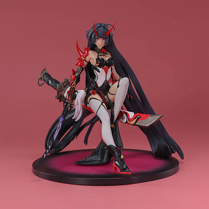 25cm MiHoYo Houkai Impact 3rd Raiden Mei Herrscher of Thunder Lament of the Fallen PVC Action Figure Anime Figure Model Toy Gift