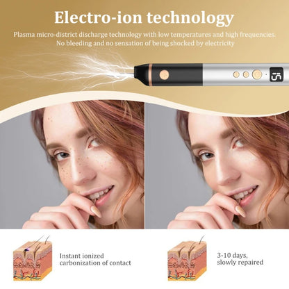 Face Beauty Tools Portable 15-Level Painless Plasma Pen for Skin Wart Mole Removal Electrocautery Device Face Skin Eraser Tools