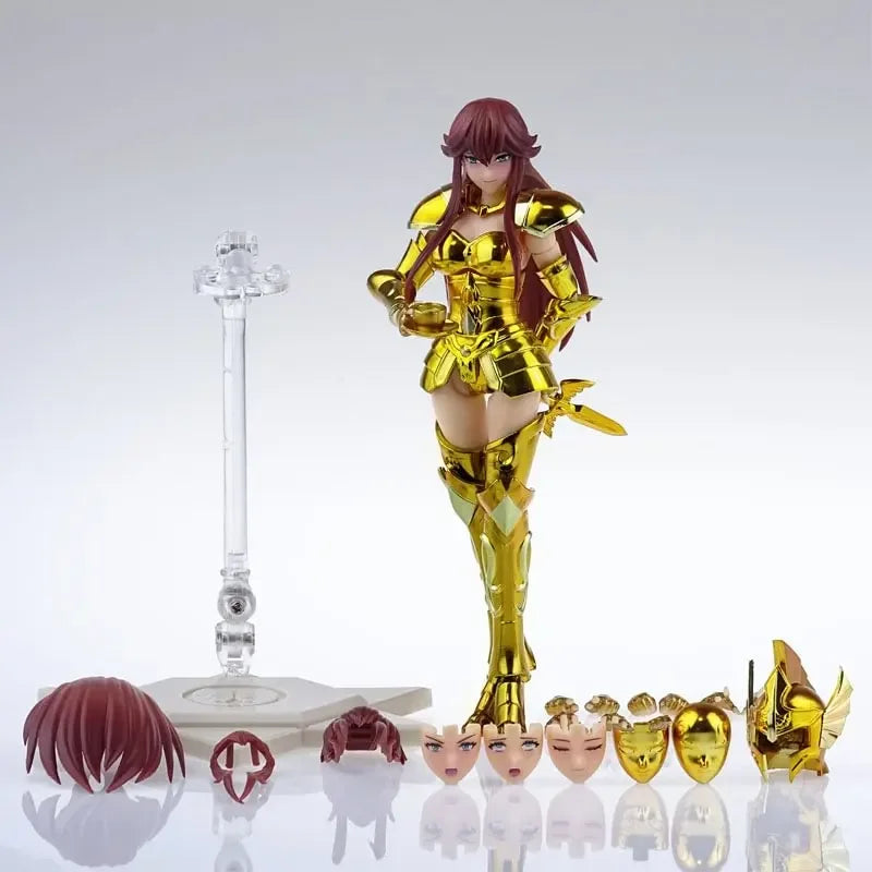 Great Toys/GT Saint Seiya Myth Cloth EX Gemini Cheryl Holy Contract Female Knights of the Zodiac Action Figure Model In Stock