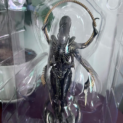 28 Cm Alien Vs. Predator Alien Xenomorph Buddhism Action Figure Toys 28cm Large Statues Model Doll Collectible Ornaments Gifts