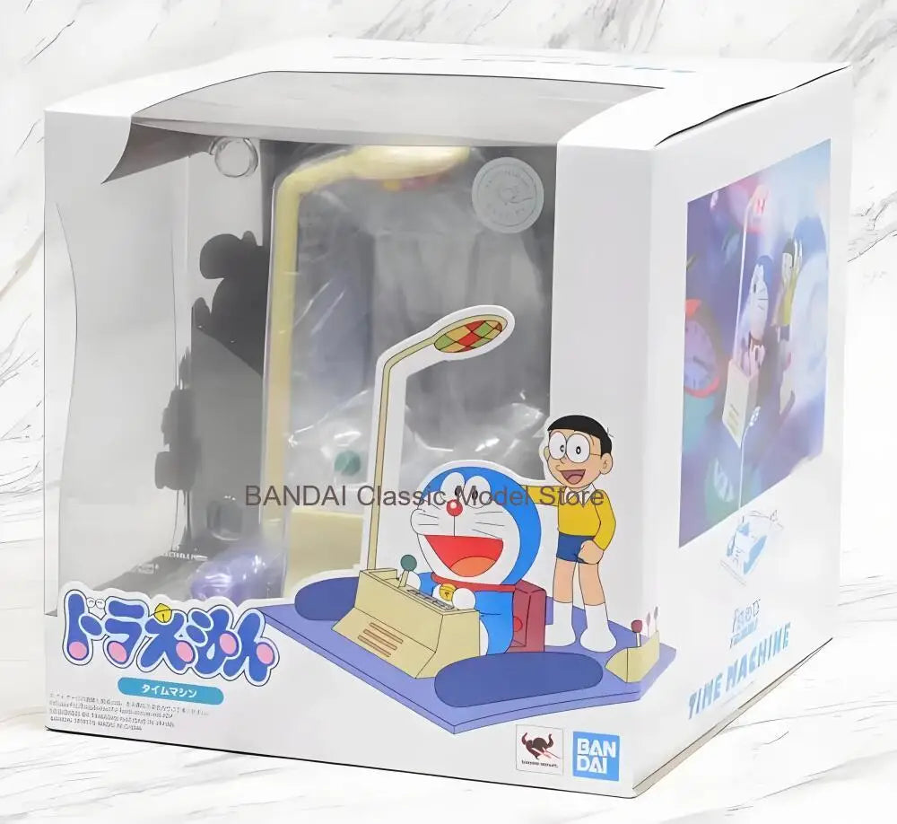 Bandai Original MODEL KIT SHF Nobita anime Doraemon Action Figure Model Toy Collectible Model Ornaments Gifts for Children boys