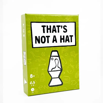 Unique That’s Not a Hat Happy Party Game Set,Top Board Game with Basic Extended Card Game, English Tabletop Game for 3-8 Players