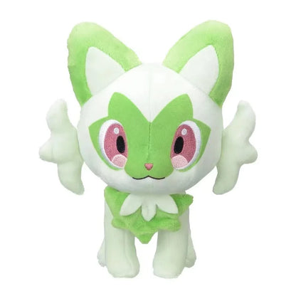 Newest Pokemon Collection Plush Kawaii Pikauchu Scorbunny Sprigatito Gengar Stuffed Doll Charizard Lapras Xmas Toys Gifts