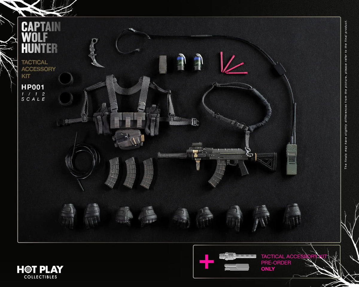 2026 NEW IN STOCK  HOT PLAY Captain Wolf Hunter 1/12 Model HP001  Resident Evil 8 Captain Chris 1/12 Mobile Soldier Model Toy