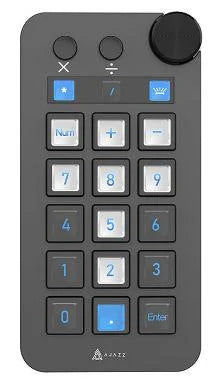 AJAZZ AKP03E/AKP05E/N1 Console Keyboard Desktop Assistant Panel Controller Stock Trading Live Streaming Audio Mixing Programmabl