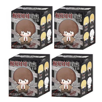 Death Note Cotton Doll Plush Blind Box Bag Charm Key Charm Pendant Trendy Anime Toy Collect Desktop Ornaments Mystery Box Gift