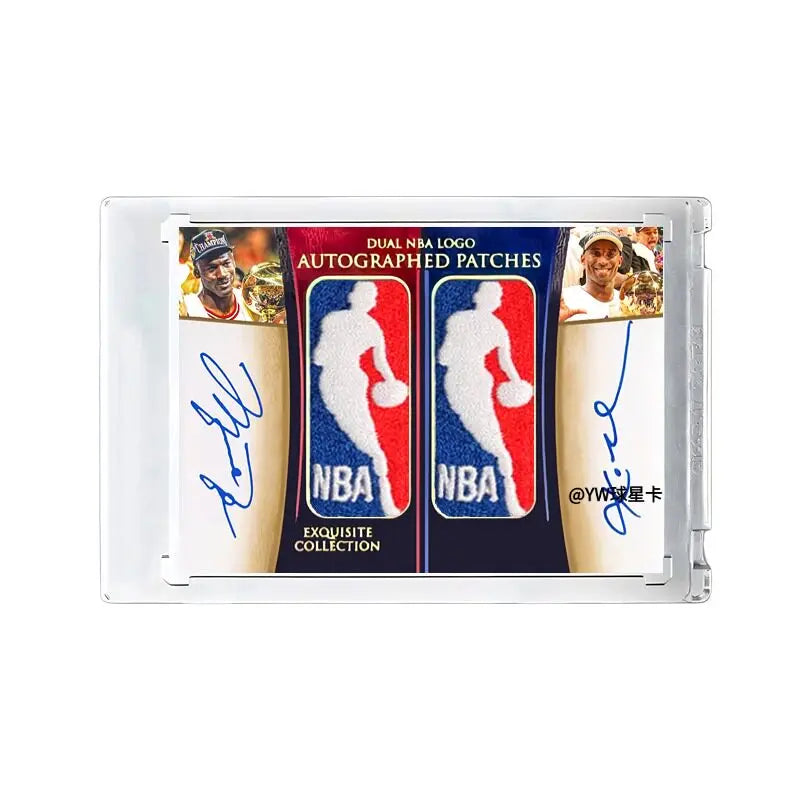 DIY Custom NBA Basketball Autograph Refractor Jersey Patch Cards Stephen Curry LeBron James Kevin Durant Fan Collectible Gift