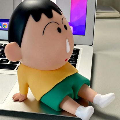 Crayon Shin-chan Birthday Party Disposable Paper plate Cake Topper Hanging Flag Crayon Shin-chan Balloon Birthday Decorations