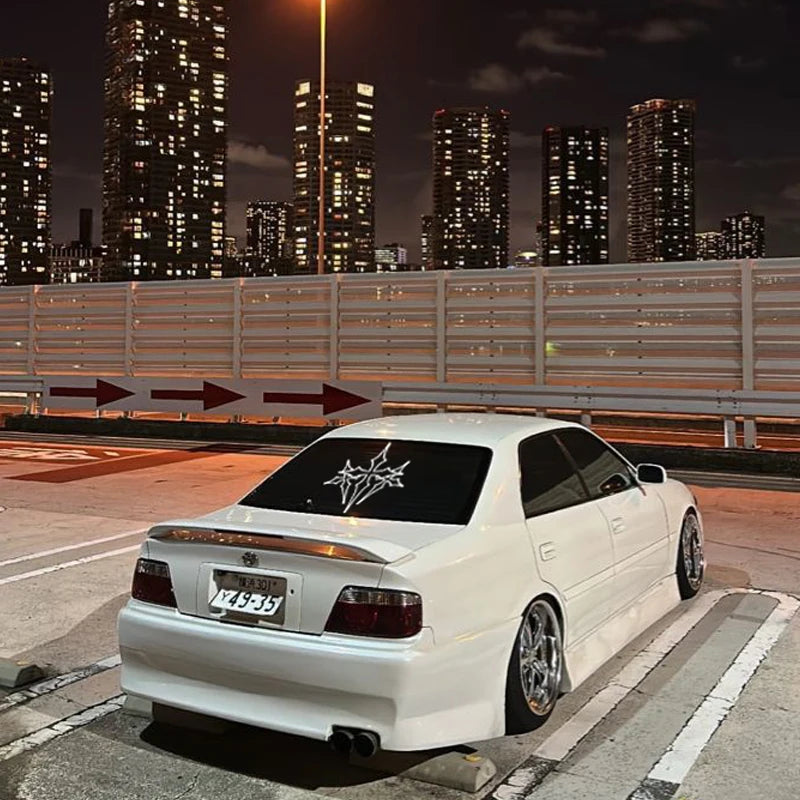 High-Quality Waterproof Three-Cross Stickers for Your Car Faith Expression in a Beautiful Design Automotive Decal