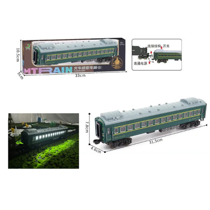 Vintage Steam Train Track Accessories Simulation Electric Train Model Retro Track Train Boy Toys Gift For Kids