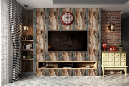 Wood Contact Paper for Cabinets Tables Walls Self Adhesive Removable Wallpaper for Bedroom Living Room Kitchen Backsplash Roll