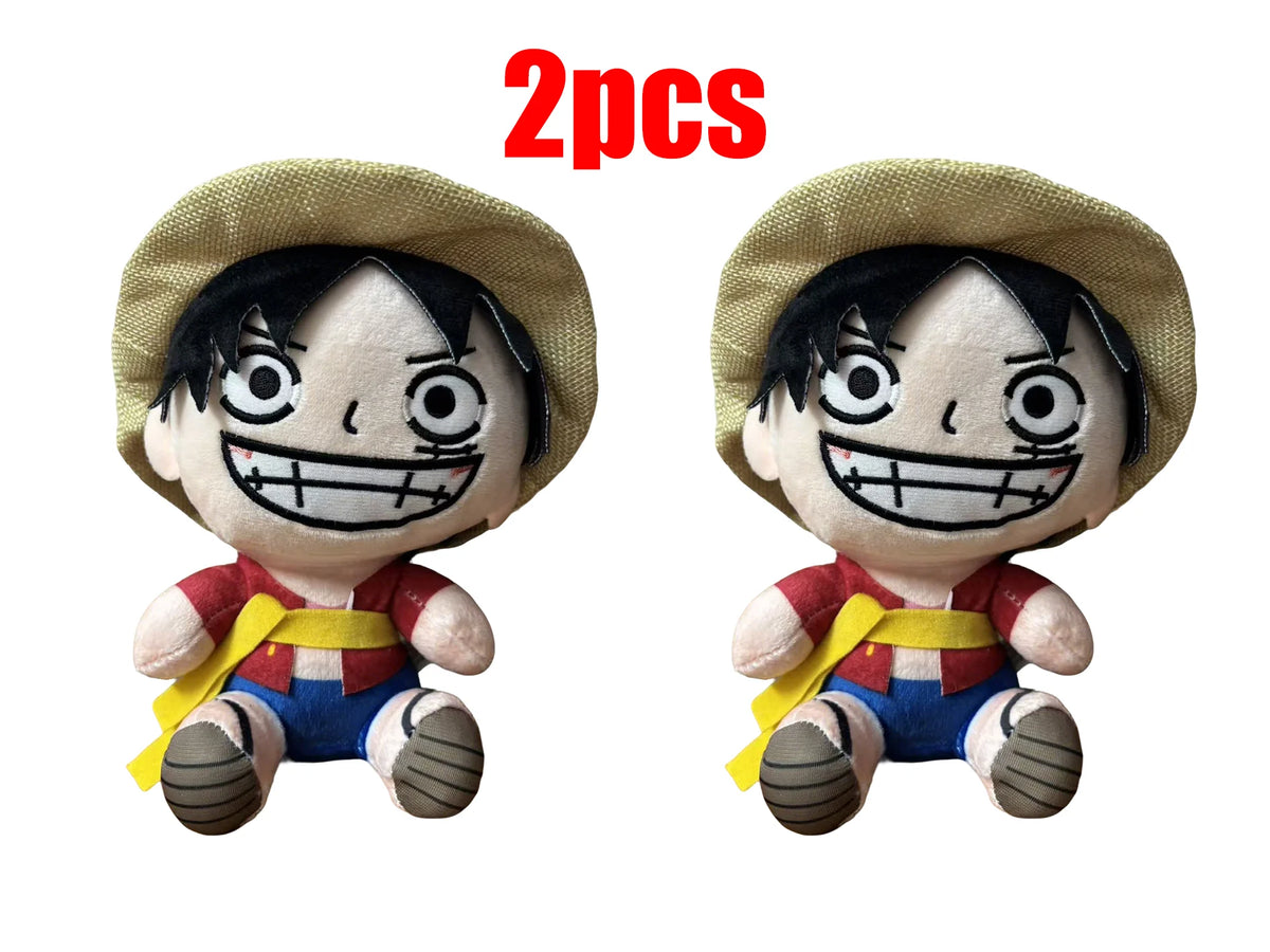 2026 HoT One Piece Anime Figure Zoro Luffy Chopper Plush Toys Cute Cartoon Plushie Stuffed Dolls Pendant Kids Xmas Gifts