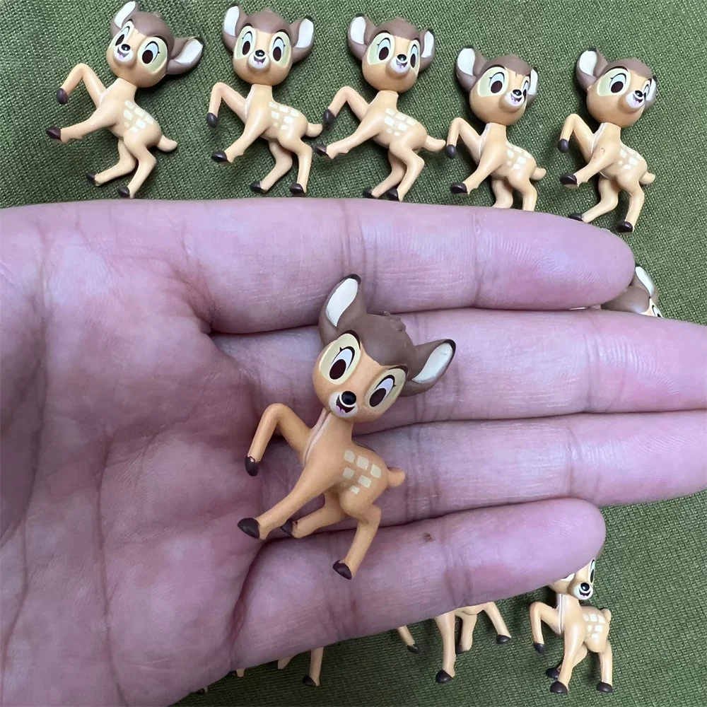 Disney original 100th Mini Figureines Bottle Toy  Princess Series Villain Series Figurine Toy Model For Kids Gifts