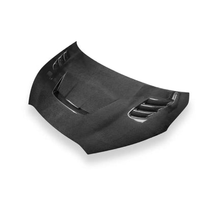 Real Carbon Fiber Front Engine Hood For Toyota GR Yaris GXPA16 Car Front Engine Hood Bonnet Air Vent Cover Bodykit FRP 2020+