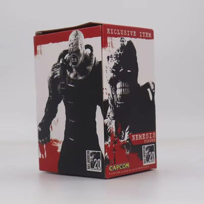 Resident Evil 20th Anniversary Nemesis Action Figure Game Periphery Desktop Car Pc Case Decoration Collectible Pvc Model Statue