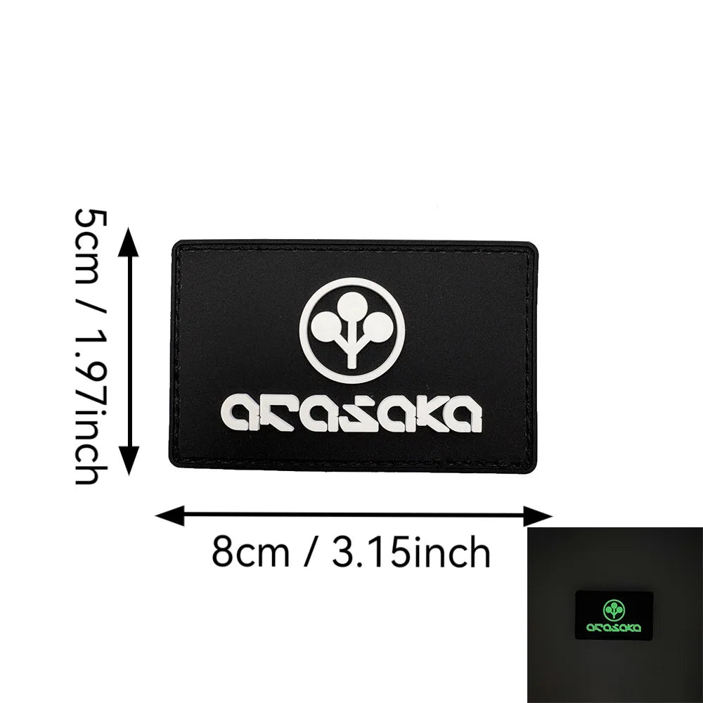 Outdoor Bag Accessories Punk 2077 Peripheral Functional Style Badges 3D PVC Magic Morale Backpack Patches