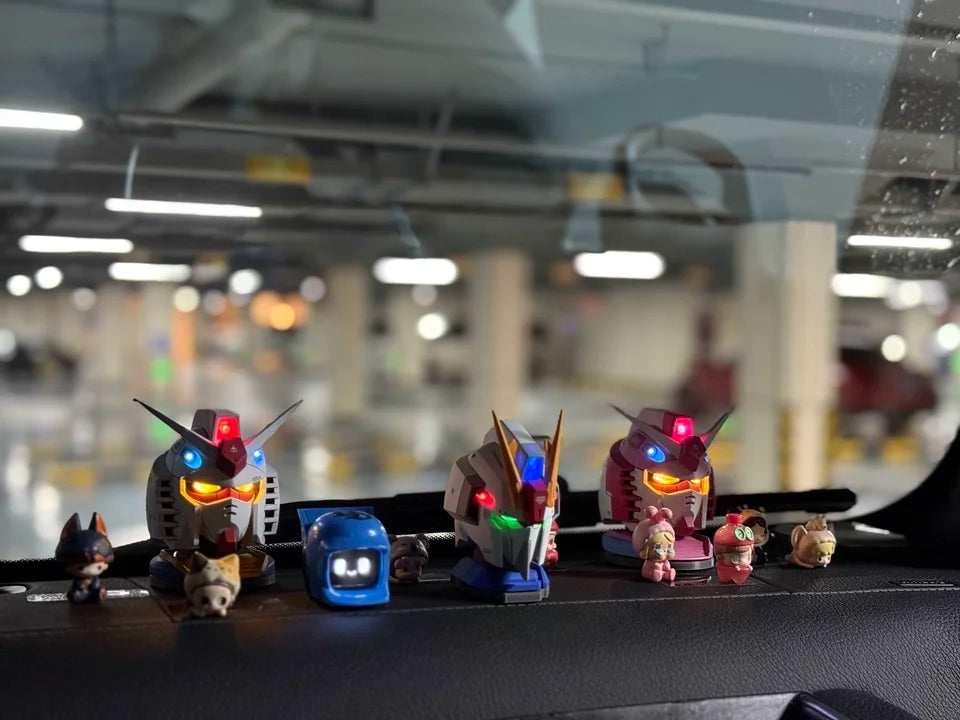 Stock Genuine MOCHI DASAI 3rd Car Mounted Robot Generation Co Branded Limited Edition JDM Mood Companion Voice Start Decoration