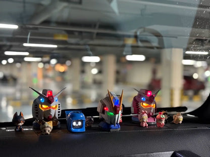 Stock Genuine MOCHI DASAI 3rd Car Mounted Robot Generation Co Branded Limited Edition JDM Mood Companion Voice Start Decoration