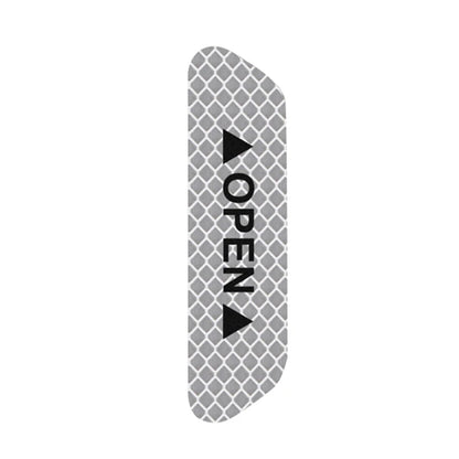 10/50PCS Reflective Car Door Sticker Safety Opening Warning Reflector Tape Decal Auto Exterior Reflector Car Accessories