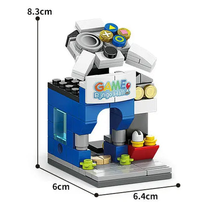 Mini House Building Blocks City Store Street View Snack Street Figures Children's Toys Boys and Girls Gifts Compatible With Lego