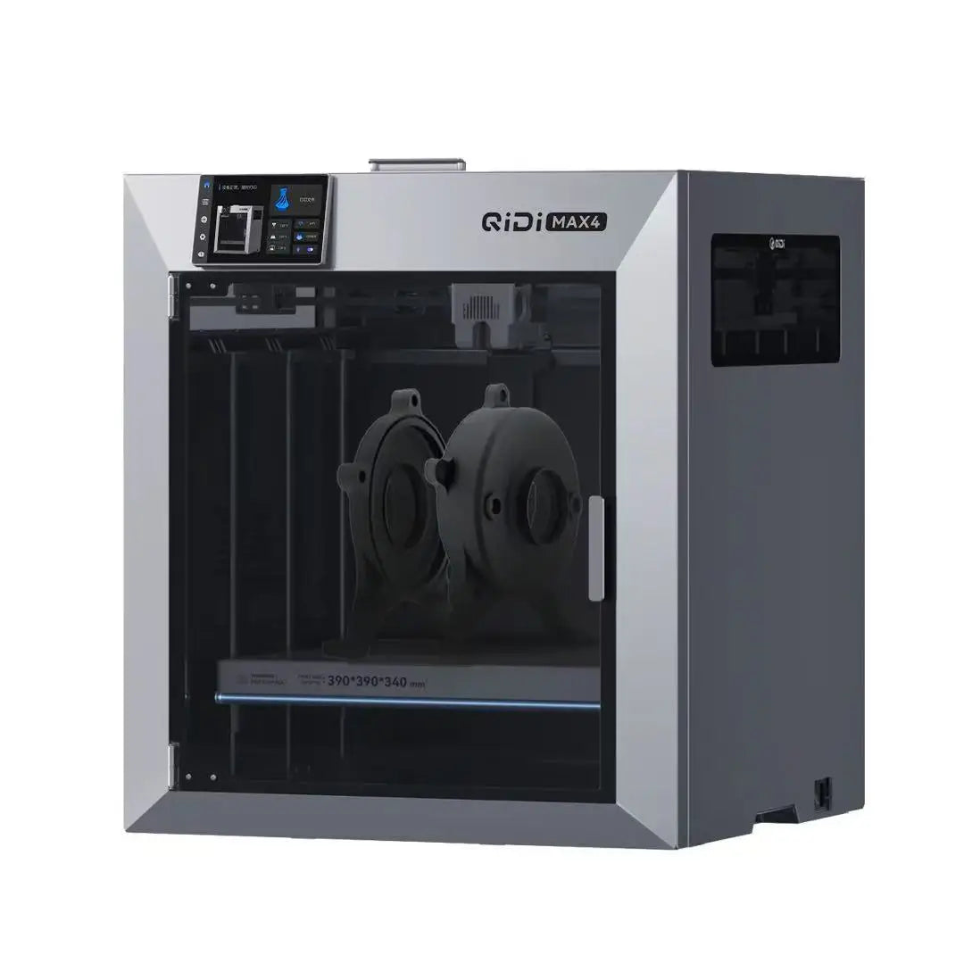QIDI Max4 Combo 3D Printer Compatible with QlDl Box (Multi-color), Active Cooling Air Control System, Build Volume 390x390x340 M