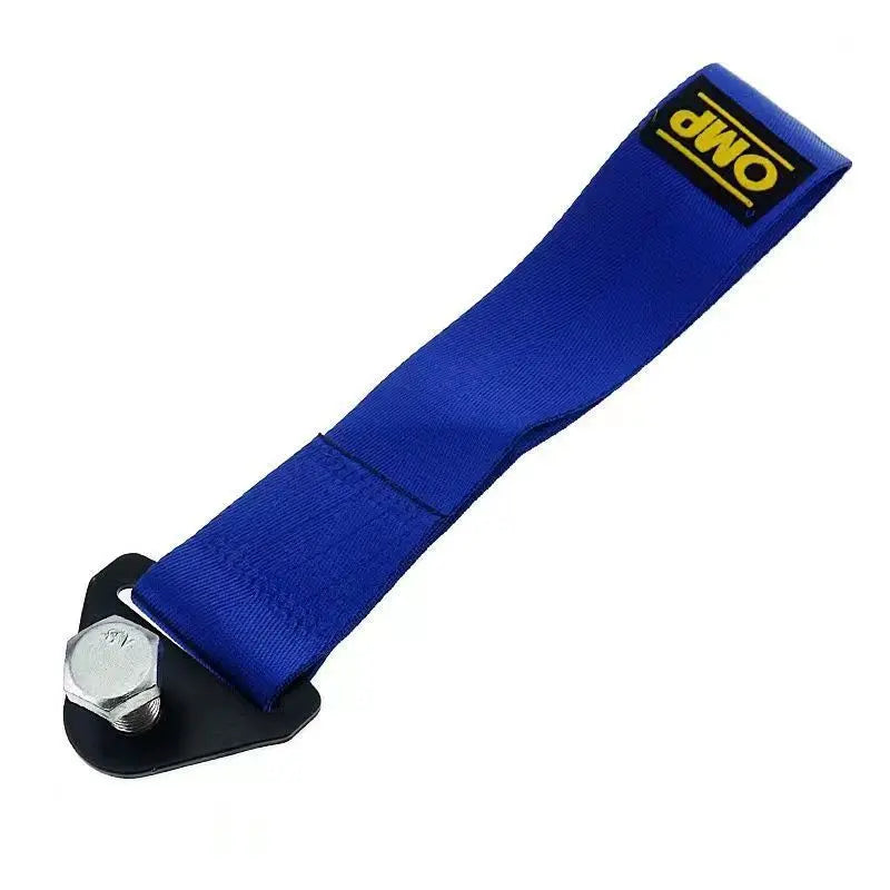 High-Strength Car Nylon Tow Strap Car Tow Ropes Trailer Ropes Bumper Trailer Max 2 Tons Towing Strap With Nut Auto Accessories