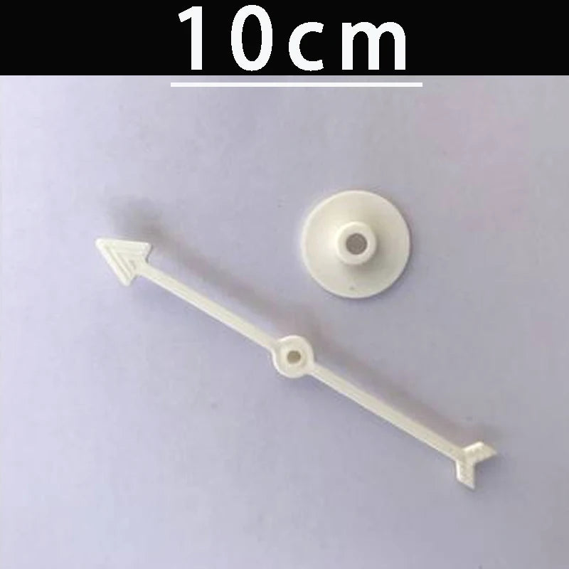 6PCS10CM 4.5cm 7.5cm 4inch Arrow Disc-Spinning Plastic Pawn/Chess For Board Game And Card Game Accessories