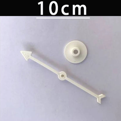 6PCS10CM 4.5cm 7.5cm 4inch Arrow Disc-Spinning Plastic Pawn/Chess For Board Game And Card Game Accessories