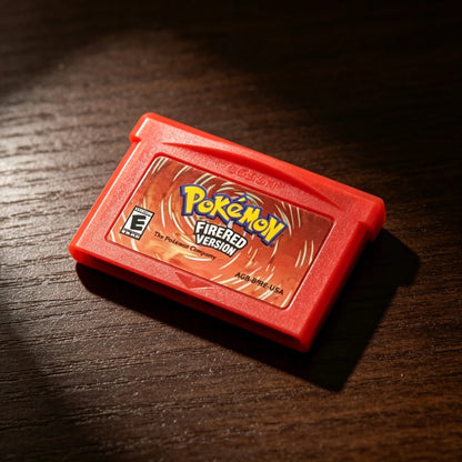 USA Pokémon 32 Bit Video GBA Game Card Bundle English Version Ruby Sapphire Emerald FireRed LeafGreen Gameboy Advance Cartridge