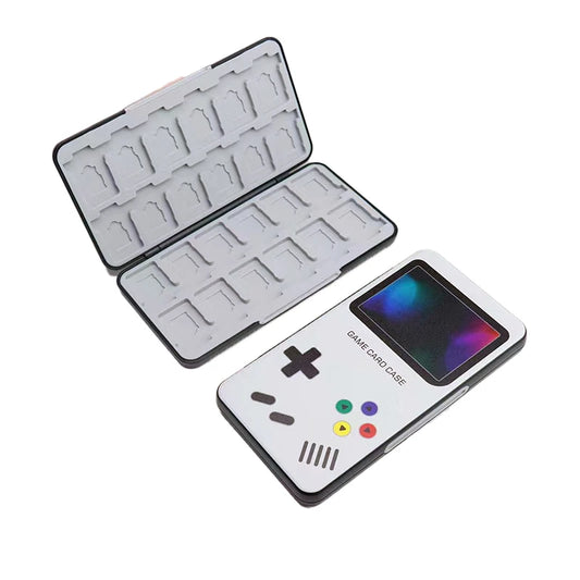 Magnetic 24 in 1 Game Card Case Holder Hard Shell Protective Game Card Silicone Lining Storage Box For Nintendo Switch/Lite/Oled