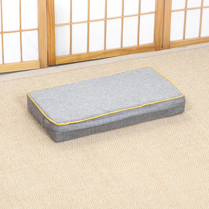 Thickened Linen Meditation Cushion Zafu Removable Washable Cover Home Yoga Buddhist Prayer Cloth Floor Sitting Mat