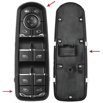 New 7PP959858AEDML 7PP959858MDML 7PP959858RDML Power Window Mirror Switch For Porsche Panamera Cayenne Macan 2011-2017 7PP959858