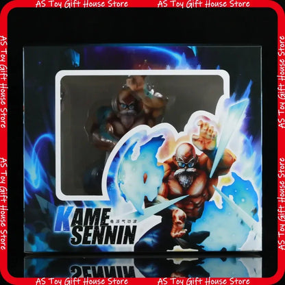 26cm Dragon Ball New Hot Sell Anime Kame Sennin Kamehameha Change Head Action Figures Pvc Statue Collection Model Toys Gifts