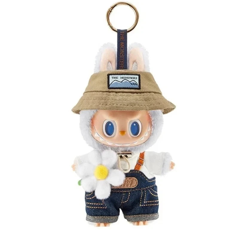 POPMART Original The Monster Labubu 38cm Mokoko Angel Crying Again Blind Box Doll Toys Original Labubu V1 V2 Toys Birthday Gifts