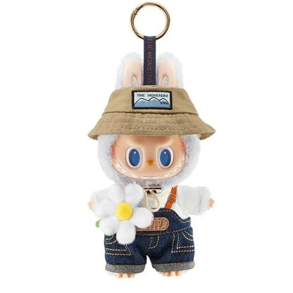 POPMART Original The Monster Labubu 38cm Mokoko Angel Crying Again Blind Box Doll Toys Original Labubu V1 V2 Toys Birthday Gifts