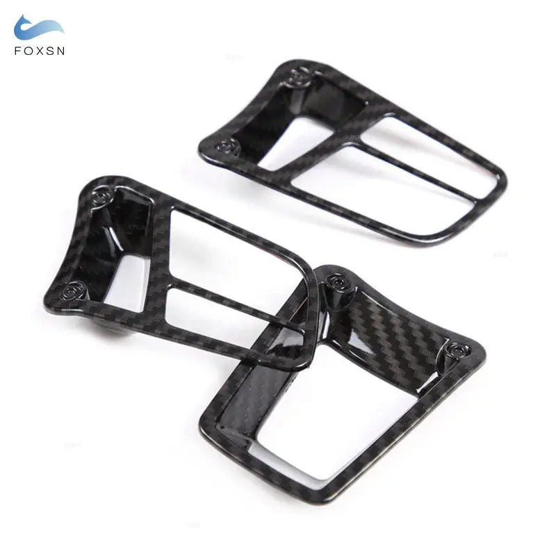 Car Interior Steering Wheel Cover Carbon Fiber For Porsche Panamera  Macan 2014-2020 Cayenne 2015-2020 718 911 918 2012-2015