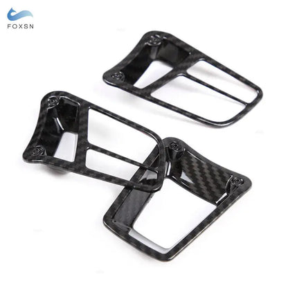 Car Interior Steering Wheel Cover Carbon Fiber For Porsche Panamera  Macan 2014-2020 Cayenne 2015-2020 718 911 918 2012-2015