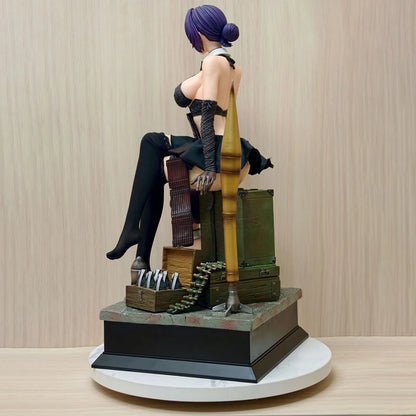 Chainsaw Man Devil Miss Reze Anime Figure Higashiyama Kobeni/Denji/Power/Makima Bunny Girl Action Figure Model Doll Toys Gifts