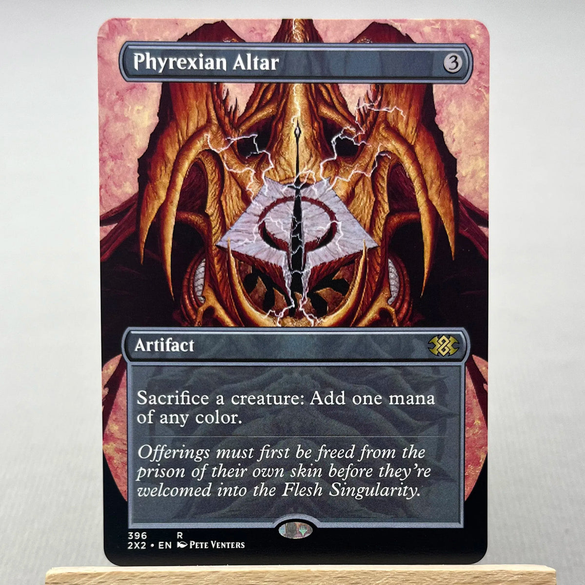 2X2 HOLO9-001 Tcg Proxy Cards Phyrexian Altar Imperial Seal Mana Vault Dockside Extortionist Damnation Force of Negation
